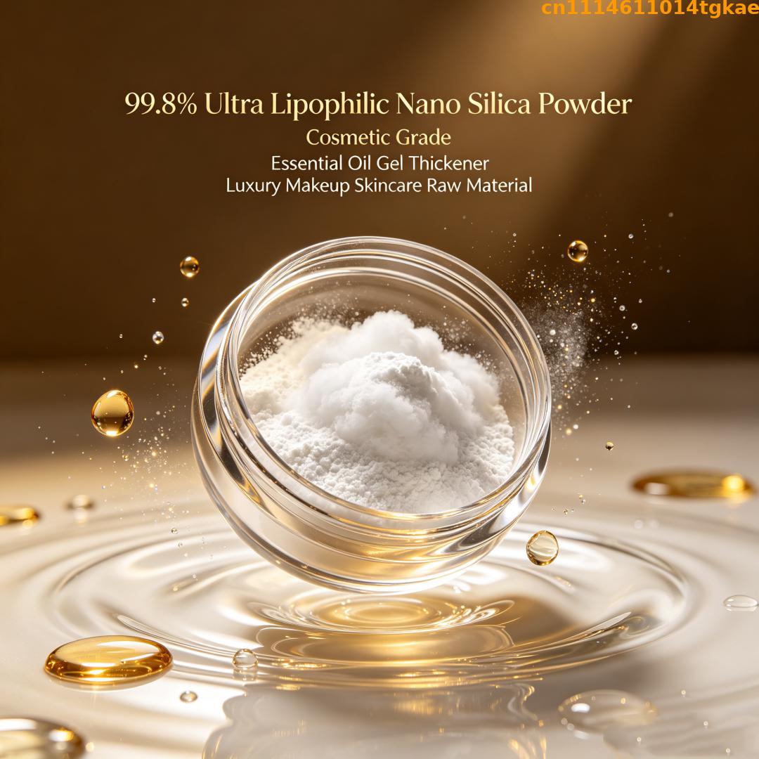 Ultra Luxury Skincare - 99.8% Ultra Lipophilic Nano Silica Powder,