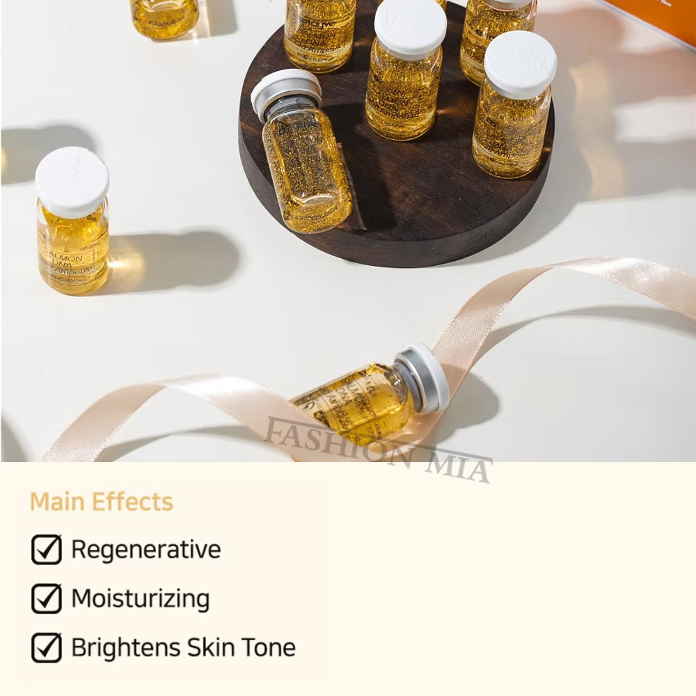 Korea 8ml Salmon DNA Gold Ampo - Luxury Skincare Korea recension och pris