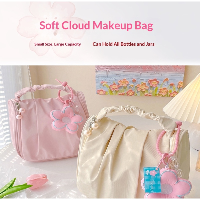 Cloud Cosmetic Bag Portable Tr - Luxury High End Skincare recension och pris