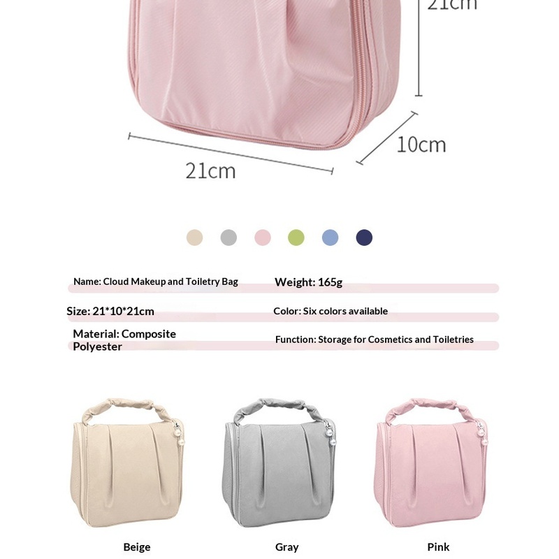 Cloud Cosmetic Bag Portable Tr - Luxury High End Skincare recension och pris