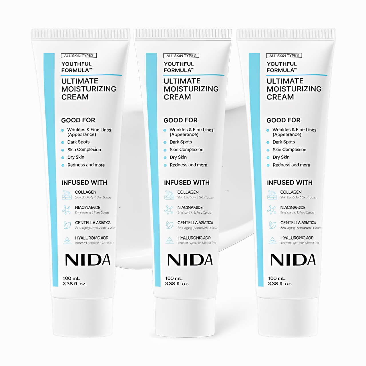 NIDA Moisturizing Face Cream C - Luxury Skincare Korea recension och pris