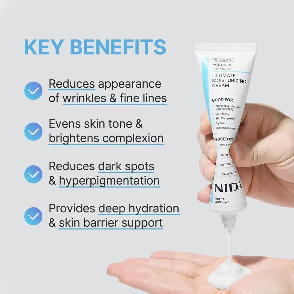 NIDA Moisturizing Face Cream C - Luxury Skincare Korea recension och pris