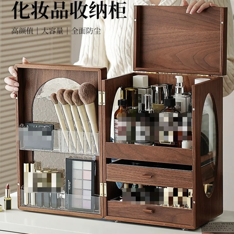 Cosmetics storage box Wooden d - Luxury High End Skincare recension och pris