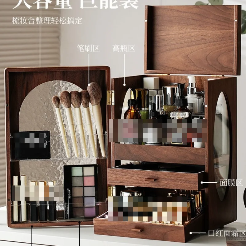 Cosmetics storage box Wooden d - Luxury High End Skincare recension och pris