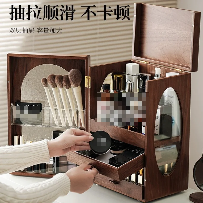 Cosmetics storage box Wooden d - Luxury High End Skincare recension och pris