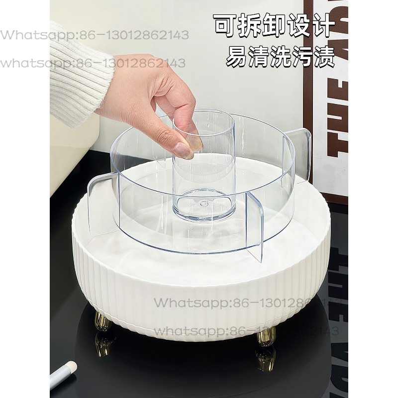 Rotating cosmetic storage box, - Luxury High End Skincare recension och pris