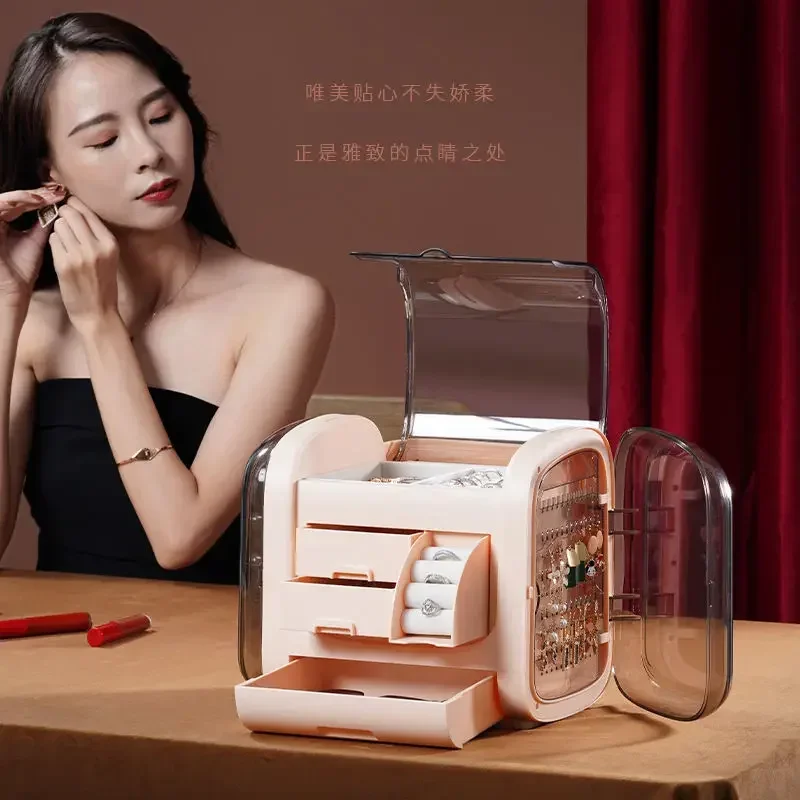Luxury LED Cosmetic Case with  - Luxury Skincare Makeup recension och pris