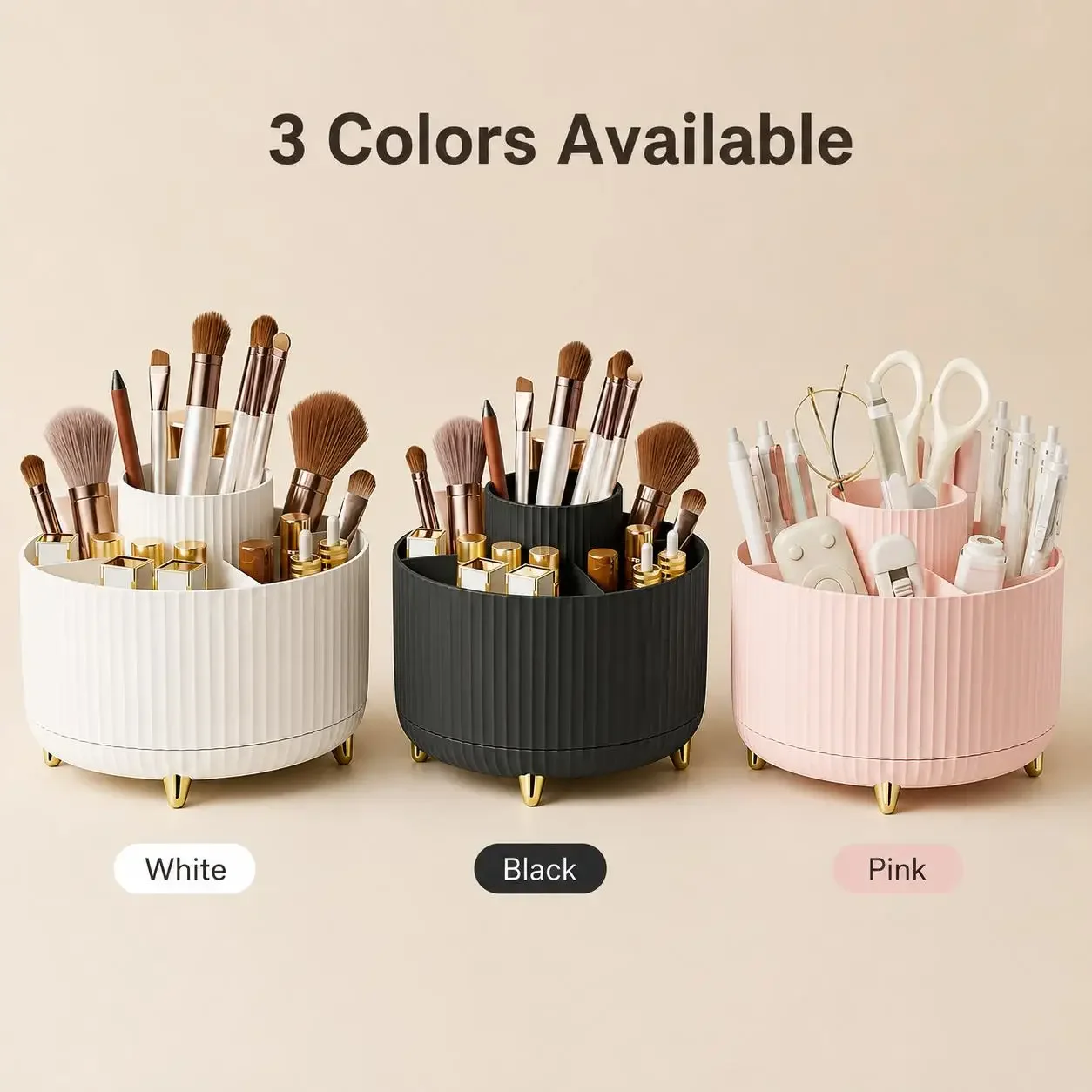 360 Rotating Makeup Organizer  - Luxury Skincare Makeup recension och pris